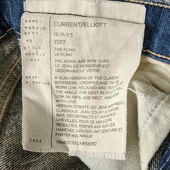 Current and Elliot The Fling jeans 25 - Picture 8 of 8